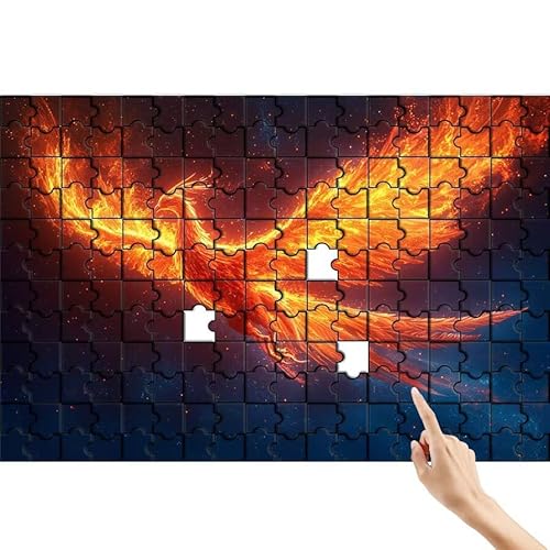 Phönix Puzzle 1500 Teile Erwachsene, Tier Klassische Puzzles Bastelset Erwachsene, Buntes und Lustiges Lernspiele Set, Herausforderung Spielzeug mit Box für Home Wall Decor, Geschenke für Männer A-6 von Feionnug