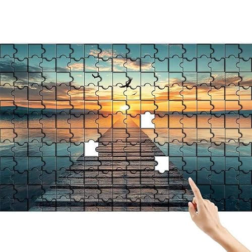 Pier Puzzle 300 Teile Erwachsene, Sonnenuntergang Klassische Puzzles Bastelset Erwachsene, Buntes Lustiges Lernspiele, Herausforderung Spielzeug mit Box für Home Wall Decor Geschenke für Männer S-0 Pier Puzzle 300 Teile Erwachsene, Sonnenuntergang Klassische Puzzles Bastelset Erwachsene, Buntes Lustiges Lernspiele, Herausforderung Spielzeug mit Box für Home Wall Decor Geschenke für Männer S-0 von Feionnug