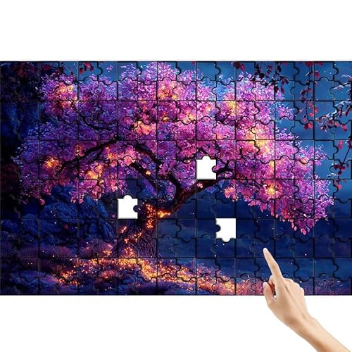 Puzzle 1000 Teile Baum, Anlage Puzzle Erwachsene, Lernspiele für Ganze Familie, Unmögliche Herausfordern Spielzeug, Bunter Spaß Set mit Box für Room Wall Decor Kreative Geschenke für Frauen E-6 Puzzle 1000 Teile Baum, Anlage Puzzle Erwachsene, Lernspiele für Ganze Familie, Unmögliche Herausfordern Spielzeug, Bunter Spaß Set mit Box für Room Wall Decor Kreative Geschenke für Frauen E-6 von Feionnug