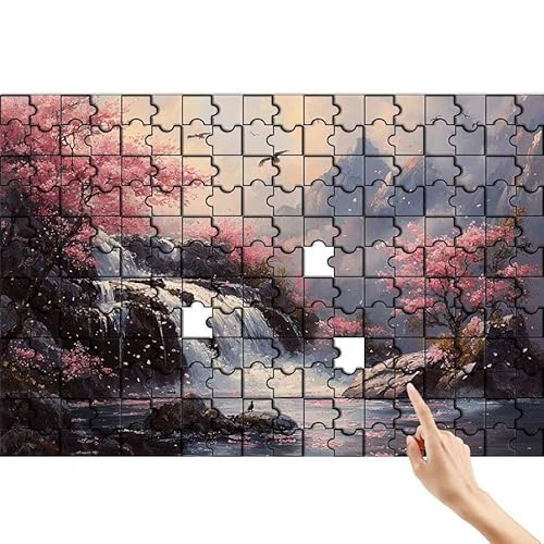 Puzzle 1000 Teile Baum, Fallen Puzzle Erwachsene, Lernspiele für Ganze Familie, Unmögliche Herausfordern Spielzeug, Bunter Spaß Set mit Box für Room Wall Decor Kreative Geschenke für Frauen C-6 Puzzle 1000 Teile Baum, Fallen Puzzle Erwachsene, Lernspiele für Ganze Familie, Unmögliche Herausfordern Spielzeug, Bunter Spaß Set mit Box für Room Wall Decor Kreative Geschenke für Frauen C-6 von Feionnug