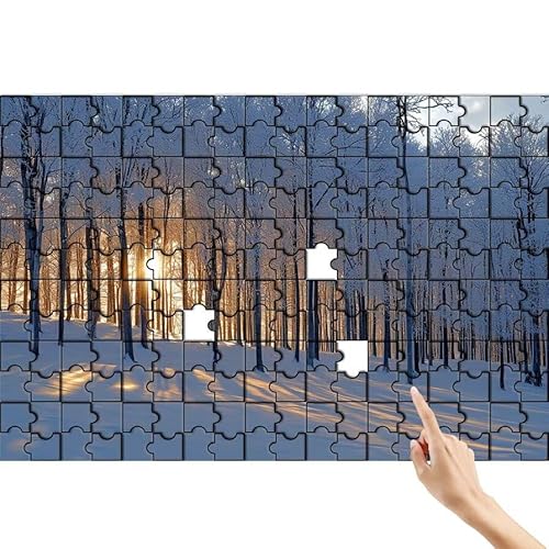 Puzzle 1000 Teile Baum, Wald Puzzle Erwachsene, Lernspiele für Ganze Familie, Unmögliche Herausfordern Spielzeug Set, Bunter Spaß Set mit Box für Room Wall Decor Kreative Geschenke für Frauen Q-9 von Feionnug