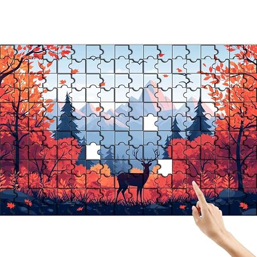 Puzzle 1000 Teile Berg, REH Puzzle Erwachsene, Lernspiele für Ganze Familie, Unmögliche Herausfordern Spielzeug Set, Bunter Spaß Set mit Box für Room Wall Decor Kreative Geschenke für Frauen D-3 Puzzle 1000 Teile Berg, REH Puzzle Erwachsene, Lernspiele für Ganze Familie, Unmögliche Herausfordern Spielzeug Set, Bunter Spaß Set mit Box für Room Wall Decor Kreative Geschenke für Frauen D-3 von Feionnug