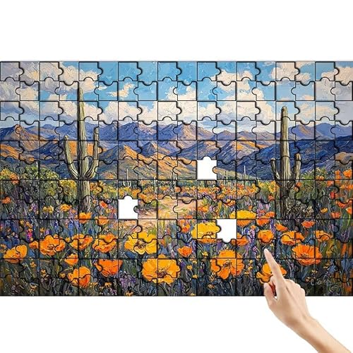 Puzzle 1000 Teile Blume, Kaktus Puzzle Erwachsene, Lernspiele für Ganze Familie, Unmögliche Herausfordern Spielzeug, Bunter Spaß Set mit Box für Room Wall Decor Kreative Geschenke für Frauen A-6 Puzzle 1000 Teile Blume, Kaktus Puzzle Erwachsene, Lernspiele für Ganze Familie, Unmögliche Herausfordern Spielzeug, Bunter Spaß Set mit Box für Room Wall Decor Kreative Geschenke für Frauen A-6 von Feionnug