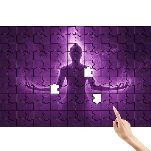 Puzzle 1000 Teile Zen, Traum Puzzle Erwachsene, Lernspiele für Ganze Familie, Unmögliche Herausfordern Spielzeug Set, Bunter Spaß Set mit Box für Room Wall Decor Kreative Geschenke für Frauen Y-5 von Feionnug