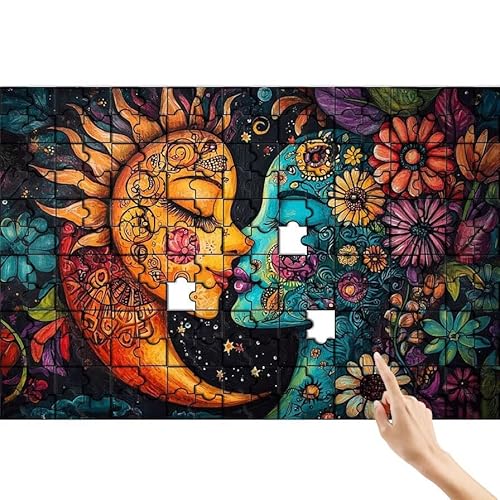 Puzzle 1500 Teile Abstrakt, Frau Puzzle Erwachsene, Lernspiele für Ganze Familie, Unmögliche Herausfordern Spielzeug, Bunter Spaß Set mit Box für Room Wall Decor Kreative Geschenke für Frauen U-4 Puzzle 1500 Teile Abstrakt, Frau Puzzle Erwachsene, Lernspiele für Ganze Familie, Unmögliche Herausfordern Spielzeug, Bunter Spaß Set mit Box für Room Wall Decor Kreative Geschenke für Frauen U-4 von Feionnug