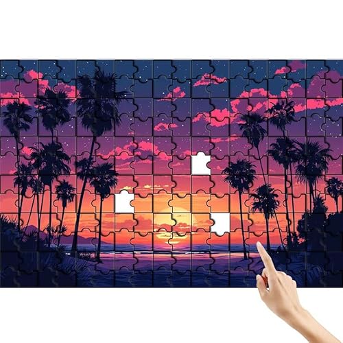 Puzzle 1500 Teile Berg, Sonnenuntergang Puzzle Erwachsene, Lernspiele für Ganze Familie, Unmögliche Herausfordern Spielzeug, Bunter Spaß Set mit Box für Room Wall Decor Geschenke für Frauen K-3 Puzzle 1500 Teile Berg, Sonnenuntergang Puzzle Erwachsene, Lernspiele für Ganze Familie, Unmögliche Herausfordern Spielzeug, Bunter Spaß Set mit Box für Room Wall Decor Geschenke für Frauen K-3 von Feionnug