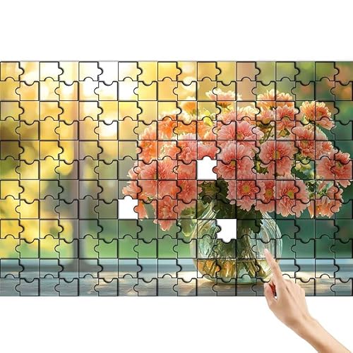 Puzzle 1500 Teile Blume, Anlage Puzzle Erwachsene, Lernspiele für Ganze Familie, Unmögliche Herausfordern Spielzeug, Bunter Spaß Set mit Box für Room Wall Decor Kreative Geschenke für Frauen Y-5 Puzzle 1500 Teile Blume, Anlage Puzzle Erwachsene, Lernspiele für Ganze Familie, Unmögliche Herausfordern Spielzeug, Bunter Spaß Set mit Box für Room Wall Decor Kreative Geschenke für Frauen Y-5 von Feionnug