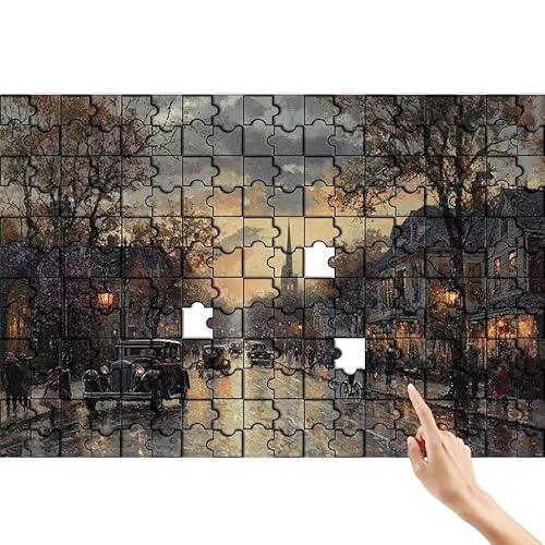 Puzzle 1500 Teile Stadt, Straße Puzzle Erwachsene, Lernspiele für Ganze Familie, Unmögliche Herausfordern Spielzeug, Bunter Spaß Set mit Box für Room Wall Decor Kreative Geschenke für Frauen T-8 Puzzle 1500 Teile Stadt, Straße Puzzle Erwachsene, Lernspiele für Ganze Familie, Unmögliche Herausfordern Spielzeug, Bunter Spaß Set mit Box für Room Wall Decor Kreative Geschenke für Frauen T-8 von Feionnug