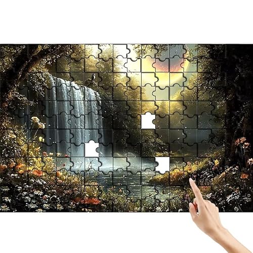 Puzzle 300 Teile Baum, Fallen Puzzle Erwachsene, Lernspiele für Ganze Familie, Unmögliche Herausfordern Spielzeug, Bunter Spaß Set mit Box für Room Wall Decor Kreative Geschenke für Frauen I-6 von Feionnug