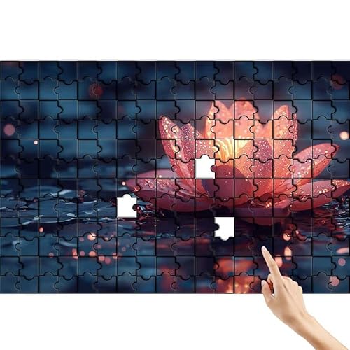 Puzzle 300 Teile Lotus, Traum Puzzle Erwachsene, Lernspiele für Ganze Familie, Unmögliche Herausfordern Spielzeug, Bunter Spaß Set mit Box für Room Wall Decor Kreative Geschenke für Frauen H-3 Puzzle 300 Teile Lotus, Traum Puzzle Erwachsene, Lernspiele für Ganze Familie, Unmögliche Herausfordern Spielzeug, Bunter Spaß Set mit Box für Room Wall Decor Kreative Geschenke für Frauen H-3 von Feionnug