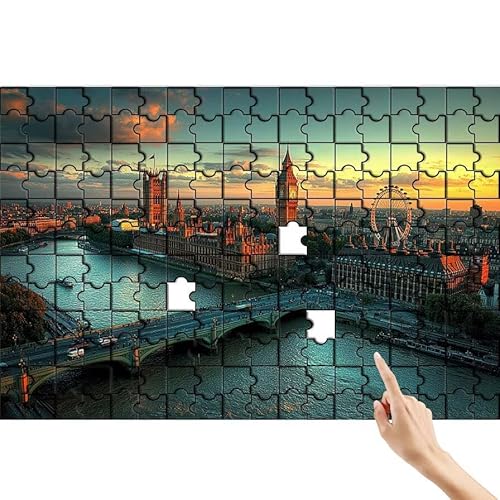 Puzzle 300 Teile New York, Landschaft Puzzle Erwachsene, Lernspiele für Ganze Familie, Unmögliche Herausfordern Spielzeug, Bunter Spaß Set mit Box für Room Wall Decor Kreative Geschenke für Frauen L-8 von Feionnug