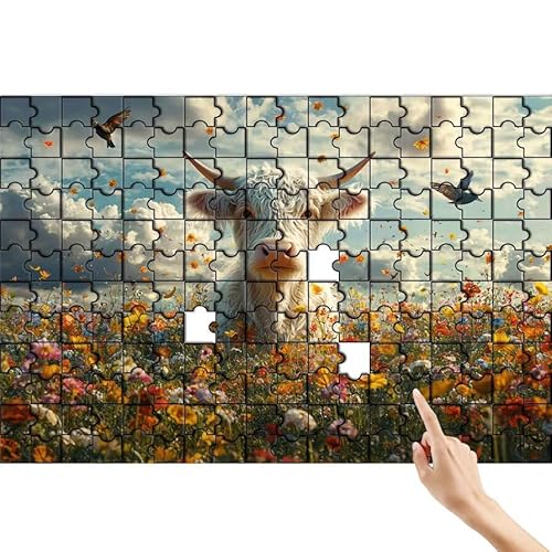 Puzzle 300 Teile Ochse, Vogel Puzzle Erwachsene, Lernspiele für Ganze Familie, Unmögliche Herausfordern Spielzeug, Bunter Spaß Set mit Box für Room Wall Decor Kreative Geschenke für Frauen X-0 Puzzle 300 Teile Ochse, Vogel Puzzle Erwachsene, Lernspiele für Ganze Familie, Unmögliche Herausfordern Spielzeug, Bunter Spaß Set mit Box für Room Wall Decor Kreative Geschenke für Frauen X-0 von Feionnug