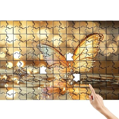 Puzzle 300 Teile Schmetterling, Traum Puzzle Erwachsene, Lernspiele für Ganze Familie, Unmögliche Herausfordern Spielzeug, Bunter Spaß Set mit Box für Room Wall Decor Kreative Geschenke für Frauen I-3 Puzzle 300 Teile Schmetterling, Traum Puzzle Erwachsene, Lernspiele für Ganze Familie, Unmögliche Herausfordern Spielzeug, Bunter Spaß Set mit Box für Room Wall Decor Kreative Geschenke für Frauen I-3 von Feionnug