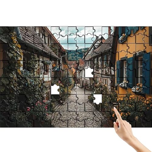 Puzzle 300 Teile Straße, Stadt Puzzle Erwachsene, Lernspiele für Ganze Familie, Unmögliche Herausfordern Spielzeug, Bunter Spaß Set mit Box für Room Wall Decor Kreative Geschenke für Frauen L-7 Puzzle 300 Teile Straße, Stadt Puzzle Erwachsene, Lernspiele für Ganze Familie, Unmögliche Herausfordern Spielzeug, Bunter Spaß Set mit Box für Room Wall Decor Kreative Geschenke für Frauen L-7 von Feionnug