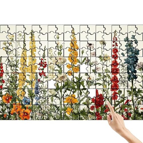 Puzzle 36 Teile Blume, Anlage Puzzle Erwachsene, Lernspiele für Ganze Familie, Unmögliche Herausfordern Spielzeug, Bunter Spaß Set mit Box für Room Wall Decor Kreative Geschenke für Frauen O-7 Puzzle 36 Teile Blume, Anlage Puzzle Erwachsene, Lernspiele für Ganze Familie, Unmögliche Herausfordern Spielzeug, Bunter Spaß Set mit Box für Room Wall Decor Kreative Geschenke für Frauen O-7 von Feionnug