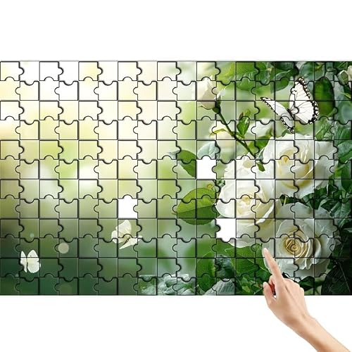 Puzzle 36 Teile Schmetterling, Rose Puzzle Erwachsene, Lernspiele für Ganze Familie, Unmögliche Herausfordern Spielzeug, Bunter Legespiel Spaß Set mit Box für Room Wall Decor Geschenke für Frauen P-4 Puzzle 36 Teile Schmetterling, Rose Puzzle Erwachsene, Lernspiele für Ganze Familie, Unmögliche Herausfordern Spielzeug, Bunter Legespiel Spaß Set mit Box für Room Wall Decor Geschenke für Frauen P-4 von Feionnug