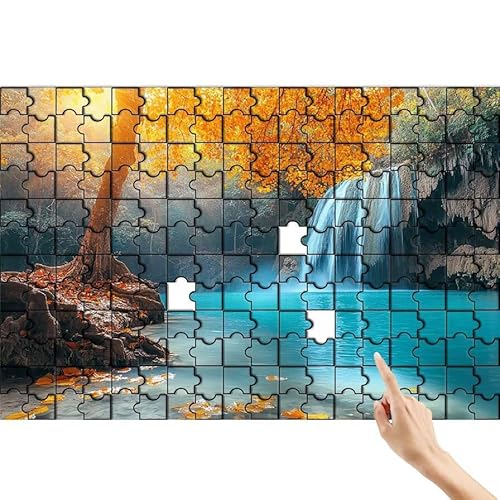 Puzzle 500 Teile Baum, Fallen Puzzle Erwachsene, Lernspiele für Ganze Familie, Unmögliche Herausfordern Spielzeug, Bunter Spaß Set mit Box für Room Wall Decor Kreative Geschenke für Frauen Y-1 Puzzle 500 Teile Baum, Fallen Puzzle Erwachsene, Lernspiele für Ganze Familie, Unmögliche Herausfordern Spielzeug, Bunter Spaß Set mit Box für Room Wall Decor Kreative Geschenke für Frauen Y-1 von Feionnug