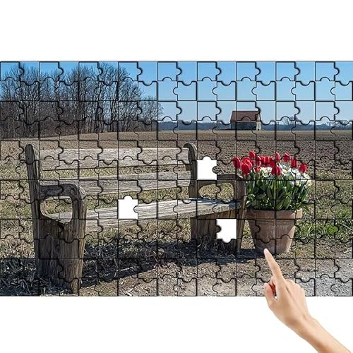 Puzzle 500 Teile Blume, Bauernhof Puzzle Erwachsene, Lernspiele für Ganze Familie, Unmögliche Herausfordern Spielzeug, Bunter Legespiel Spaß Set mit Box für Room Wall Decor Geschenke für Frauen O-5 von Feionnug