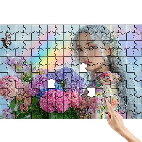 Puzzle 500 Teile Blume, Frau Puzzle Erwachsene, Lernspiele für Ganze Familie, Unmögliche Herausfordern Spielzeug Set, Bunter Spaß Set mit Box für Room Wall Decor Kreative Geschenke für Frauen L-6 Puzzle 500 Teile Blume, Frau Puzzle Erwachsene, Lernspiele für Ganze Familie, Unmögliche Herausfordern Spielzeug Set, Bunter Spaß Set mit Box für Room Wall Decor Kreative Geschenke für Frauen L-6 von Feionnug