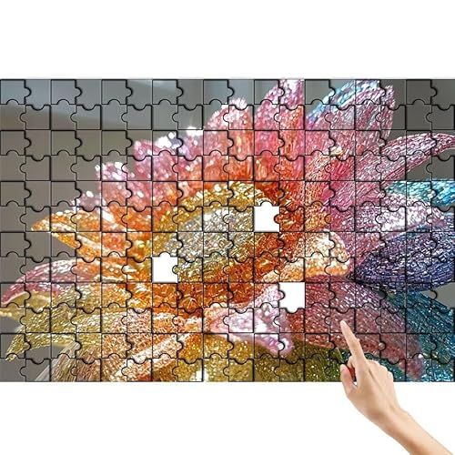 Puzzle 500 Teile Blume, Traum Puzzle Erwachsene, Lernspiele für Ganze Familie, Unmögliche Herausfordern Spielzeug, Bunter Spaß Set mit Box für Room Wall Decor Kreative Geschenke für Frauen O-0 Puzzle 500 Teile Blume, Traum Puzzle Erwachsene, Lernspiele für Ganze Familie, Unmögliche Herausfordern Spielzeug, Bunter Spaß Set mit Box für Room Wall Decor Kreative Geschenke für Frauen O-0 von Feionnug