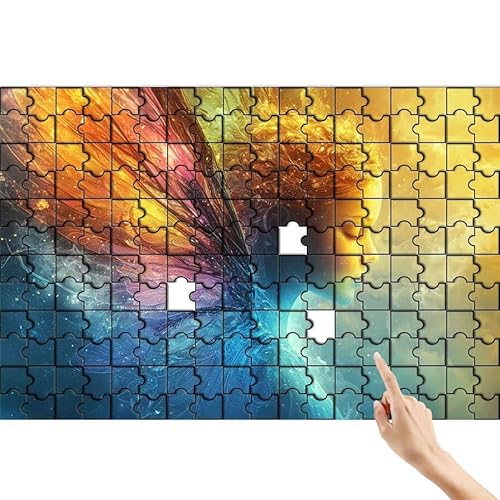 Puzzle 500 Teile Elf, Traum Puzzle Erwachsene, Lernspiele für Ganze Familie, Unmögliche Herausfordern Spielzeug Set, Bunter Spaß Set mit Box für Room Wall Decor Kreative Geschenke für Frauen Q-8 von Feionnug