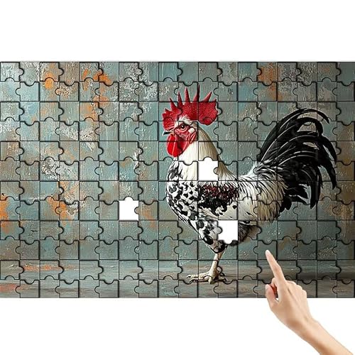 Puzzle 500 Teile Huhn, Niedlich Puzzle Erwachsene, Lernspiele für Ganze Familie, Unmögliche Herausfordern Spielzeug, Bunter Spaß Set mit Box für Room Wall Decor Kreative Geschenke für Frauen A-6 Puzzle 500 Teile Huhn, Niedlich Puzzle Erwachsene, Lernspiele für Ganze Familie, Unmögliche Herausfordern Spielzeug, Bunter Spaß Set mit Box für Room Wall Decor Kreative Geschenke für Frauen A-6 von Feionnug