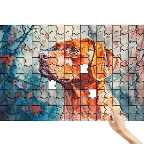 Puzzle 500 Teile Hund, Tier Puzzle Erwachsene, Lernspiele für Ganze Familie, Unmögliche Herausfordern Spielzeug Set, Bunter Spaß Set mit Box für Room Wall Decor Kreative Geschenke für Frauen O-0 Puzzle 500 Teile Hund, Tier Puzzle Erwachsene, Lernspiele für Ganze Familie, Unmögliche Herausfordern Spielzeug Set, Bunter Spaß Set mit Box für Room Wall Decor Kreative Geschenke für Frauen O-0 von Feionnug