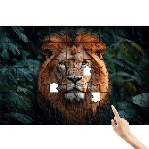 Puzzle 500 Teile Löwe, Blätter Puzzle Erwachsene, Lernspiele für Ganze Familie, Unmögliche Herausfordern Spielzeug, Bunter Spaß Set mit Box für Room Wall Decor Kreative Geschenke für Frauen G-5 Puzzle 500 Teile Löwe, Blätter Puzzle Erwachsene, Lernspiele für Ganze Familie, Unmögliche Herausfordern Spielzeug, Bunter Spaß Set mit Box für Room Wall Decor Kreative Geschenke für Frauen G-5 von Feionnug
