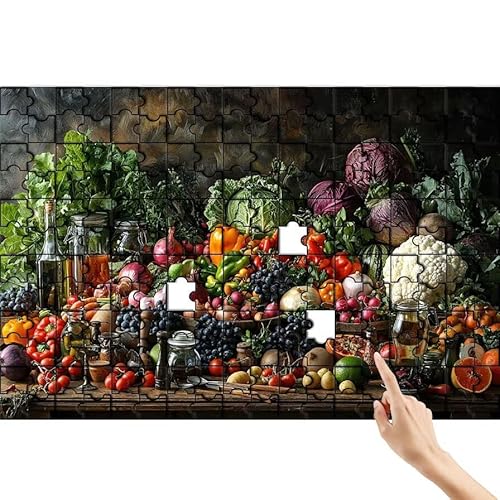 Puzzle 500 Teile Obst, Anlage Puzzle Erwachsene, Lernspiele für Ganze Familie, Unmögliche Herausfordern Spielzeug, Bunter Spaß Set mit Box für Room Wall Decor Kreative Geschenke für Frauen Q-3 Puzzle 500 Teile Obst, Anlage Puzzle Erwachsene, Lernspiele für Ganze Familie, Unmögliche Herausfordern Spielzeug, Bunter Spaß Set mit Box für Room Wall Decor Kreative Geschenke für Frauen Q-3 von Feionnug