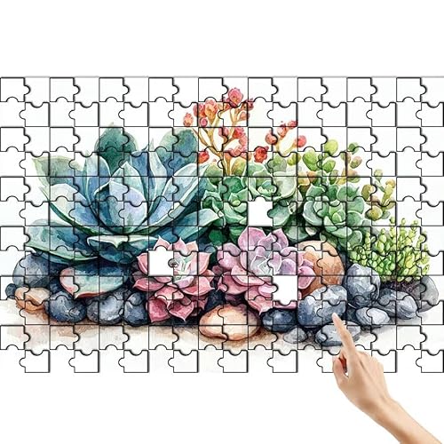 Puzzle 500 Teile Saftig, Anlage Puzzle Erwachsene, Lernspiele für Ganze Familie, Unmögliche Herausfordern Spielzeug, Bunter Spaß Set mit Box für Room Wall Decor Kreative Geschenke für Frauen V-7 Puzzle 500 Teile Saftig, Anlage Puzzle Erwachsene, Lernspiele für Ganze Familie, Unmögliche Herausfordern Spielzeug, Bunter Spaß Set mit Box für Room Wall Decor Kreative Geschenke für Frauen V-7 von Feionnug