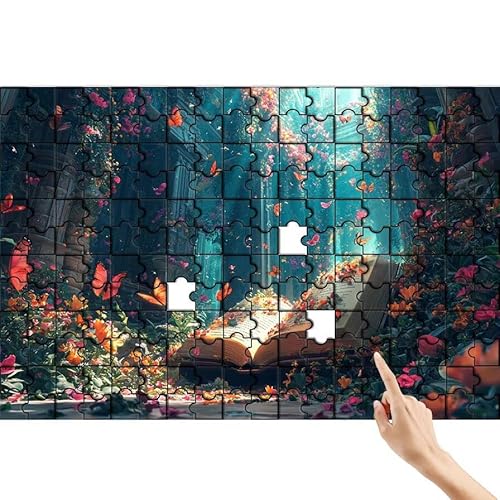 Puzzle 500 Teile Schmetterling, Buch Puzzle Erwachsene, Lernspiele für Ganze Familie, Unmögliche Herausfordern Spielzeug, Bunter Legespiel Spaß Set mit Box für Room Wall Decor Geschenke für Frauen A-8 Puzzle 500 Teile Schmetterling, Buch Puzzle Erwachsene, Lernspiele für Ganze Familie, Unmögliche Herausfordern Spielzeug, Bunter Legespiel Spaß Set mit Box für Room Wall Decor Geschenke für Frauen A-8 von Feionnug