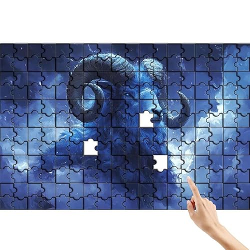 Puzzle 90 Teile Schaf, Cool Puzzle Erwachsene, Lernspiele für Ganze Familie, Unmögliche Herausfordern Spielzeug Set, Bunter Spaß Set mit Box für Room Wall Decor Kreative Geschenke für Frauen K-4 Puzzle 90 Teile Schaf, Cool Puzzle Erwachsene, Lernspiele für Ganze Familie, Unmögliche Herausfordern Spielzeug Set, Bunter Spaß Set mit Box für Room Wall Decor Kreative Geschenke für Frauen K-4 von Feionnug