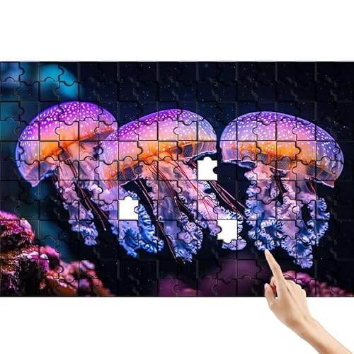 Qualle Puzzle 36 Teile Erwachsene, Traum Klassische Puzzles Bastelset Erwachsene, Buntes und Lustiges Lernspiele Set, Herausforderung Spielzeug mit Box für Home Wall Decor, Geschenke für Männer A-8 Qualle Puzzle 36 Teile Erwachsene, Traum Klassische Puzzles Bastelset Erwachsene, Buntes und Lustiges Lernspiele Set, Herausforderung Spielzeug mit Box für Home Wall Decor, Geschenke für Männer A-8 von Feionnug