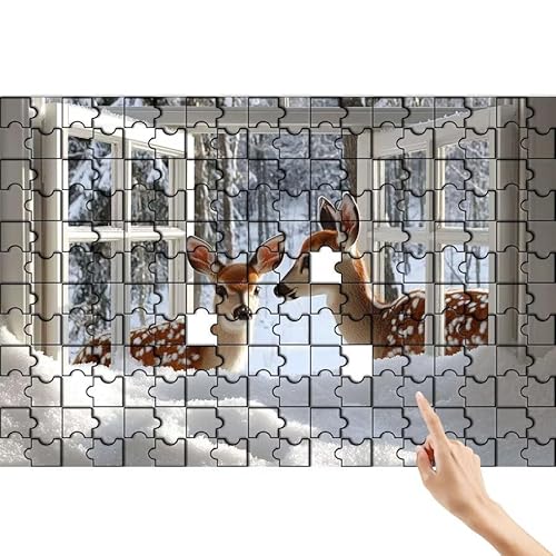 REH Puzzle 500 Teile Erwachsene, Fenster Klassische Puzzles Bastelset Erwachsene, Buntes und Lustiges Lernspiele Set, Herausforderung Spielzeug mit Box für Home Wall Decor, Geschenke für Männer H-0 REH Puzzle 500 Teile Erwachsene, Fenster Klassische Puzzles Bastelset Erwachsene, Buntes und Lustiges Lernspiele Set, Herausforderung Spielzeug mit Box für Home Wall Decor, Geschenke für Männer H-0 von Feionnug
