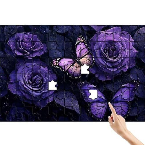 Rose Puzzle 1500 Teile Erwachsene, Tier Klassische Puzzles Bastelset Erwachsene, Buntes und Lustiges Lernspiele Set, Herausforderung Spielzeug mit Box für Home Wall Decor, Geschenke für Männer L-8 Rose Puzzle 1500 Teile Erwachsene, Tier Klassische Puzzles Bastelset Erwachsene, Buntes und Lustiges Lernspiele Set, Herausforderung Spielzeug mit Box für Home Wall Decor, Geschenke für Männer L-8 von Feionnug