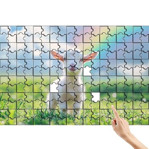 Schaf Puzzle 1500 Teile Erwachsene, Regenbogen Klassische Puzzles Bastelset Erwachsene, Buntes und Lustiges Lernspiele, Herausforderung Spielzeug mit Box für Home Wall Decor Geschenke für Männer C-7 Schaf Puzzle 1500 Teile Erwachsene, Regenbogen Klassische Puzzles Bastelset Erwachsene, Buntes und Lustiges Lernspiele, Herausforderung Spielzeug mit Box für Home Wall Decor Geschenke für Männer C-7 von Feionnug