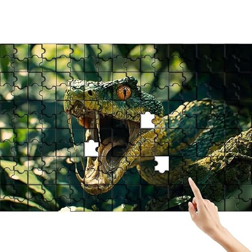 Schlange Puzzle 1500 Teile Erwachsene, Cool Klassische Puzzles Bastelset Erwachsene, Buntes und Lustiges Lernspiele Set, Herausforderung Spielzeug mit Box für Home Wall Decor, Geschenke für Männer Y-1 Schlange Puzzle 1500 Teile Erwachsene, Cool Klassische Puzzles Bastelset Erwachsene, Buntes und Lustiges Lernspiele Set, Herausforderung Spielzeug mit Box für Home Wall Decor, Geschenke für Männer Y-1 von Feionnug