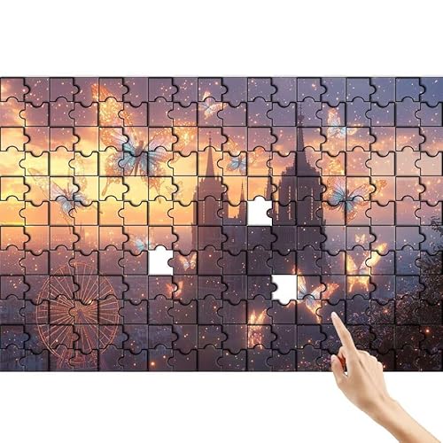 Schmetterling Puzzle 1000 Teile Erwachsene, Stadt Klassische Puzzles Bastelset Erwachsene, Buntes Lustiges Lernspiele, Herausforderung Spielzeug mit Box für Home Wall Decor Geschenke für Männer Z-0 Schmetterling Puzzle 1000 Teile Erwachsene, Stadt Klassische Puzzles Bastelset Erwachsene, Buntes Lustiges Lernspiele, Herausforderung Spielzeug mit Box für Home Wall Decor Geschenke für Männer Z-0 von Feionnug