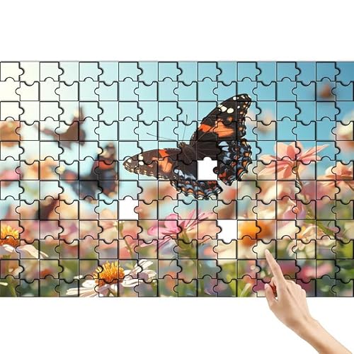 Schmetterling Puzzle 500 Teile Erwachsene, Blume Klassische Puzzles Bastelset Erwachsene, Buntes und Lustiges Lernspiele, Herausforderung Spielzeug mit Box für Home Wall Decor Geschenke für Männer A-2 Schmetterling Puzzle 500 Teile Erwachsene, Blume Klassische Puzzles Bastelset Erwachsene, Buntes und Lustiges Lernspiele, Herausforderung Spielzeug mit Box für Home Wall Decor Geschenke für Männer A-2 von Feionnug