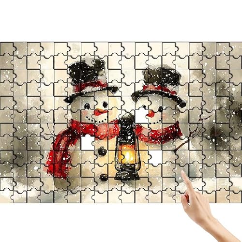 Schneemann Puzzle 1000 Teile Erwachsene, Öllampe Klassische Puzzles Bastelset Erwachsene, Buntes und Lustiges Lernspiele, Herausforderung Spielzeug mit Box für Home Wall Decor Geschenke für Männer A-4 Schneemann Puzzle 1000 Teile Erwachsene, Öllampe Klassische Puzzles Bastelset Erwachsene, Buntes und Lustiges Lernspiele, Herausforderung Spielzeug mit Box für Home Wall Decor Geschenke für Männer A-4 von Feionnug