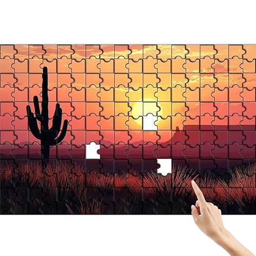 Sonnenuntergang Puzzle 1500 Teile Erwachsene, Kaktus Klassische Puzzles Bastelset Erwachsene, Buntes Lustiges Lernspiele, Herausforderung Spielzeug mit Box für Home Wall Decor Geschenke für Männer I-4 Sonnenuntergang Puzzle 1500 Teile Erwachsene, Kaktus Klassische Puzzles Bastelset Erwachsene, Buntes Lustiges Lernspiele, Herausforderung Spielzeug mit Box für Home Wall Decor Geschenke für Männer I-4 von Feionnug