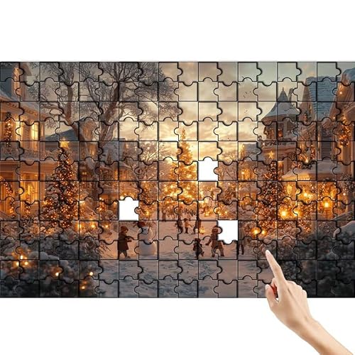 Stadt Puzzle 36 Teile Erwachsene, Winter Klassische Puzzles Bastelset Erwachsene, Buntes und Lustiges Lernspiele Set, Herausforderung Spielzeug mit Box für Home Wall Decor, Geschenke für Männer R-6 Stadt Puzzle 36 Teile Erwachsene, Winter Klassische Puzzles Bastelset Erwachsene, Buntes und Lustiges Lernspiele Set, Herausforderung Spielzeug mit Box für Home Wall Decor, Geschenke für Männer R-6 von Feionnug