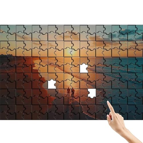 Strand Puzzle 90 Teile Erwachsene, Sonnenuntergang Klassische Puzzles Bastelset Erwachsene, Buntes Lustiges Lernspiele, Herausforderung Spielzeug mit Box für Home Wall Decor Geschenke für Männer W-4 Strand Puzzle 90 Teile Erwachsene, Sonnenuntergang Klassische Puzzles Bastelset Erwachsene, Buntes Lustiges Lernspiele, Herausforderung Spielzeug mit Box für Home Wall Decor Geschenke für Männer W-4 von Feionnug
