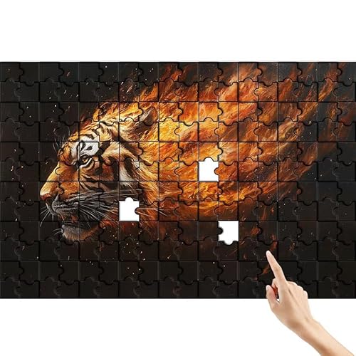 Tiger Puzzle 36 Teile Erwachsene, Tier Klassische Puzzles Bastelset Erwachsene, Buntes und Lustiges Lernspiele Set, Herausforderung Spielzeug mit Box für Home Wall Decor, Geschenke für Männer R-6 Tiger Puzzle 36 Teile Erwachsene, Tier Klassische Puzzles Bastelset Erwachsene, Buntes und Lustiges Lernspiele Set, Herausforderung Spielzeug mit Box für Home Wall Decor, Geschenke für Männer R-6 von Feionnug