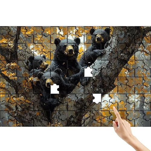 Tragen Puzzle 90 Teile Erwachsene, Baum Klassische Puzzles Bastelset Erwachsene, Buntes und Lustiges Lernspiele Set, Herausforderung Spielzeug mit Box für Home Wall Decor, Geschenke für Männer T-9 Tragen Puzzle 90 Teile Erwachsene, Baum Klassische Puzzles Bastelset Erwachsene, Buntes und Lustiges Lernspiele Set, Herausforderung Spielzeug mit Box für Home Wall Decor, Geschenke für Männer T-9 von Feionnug