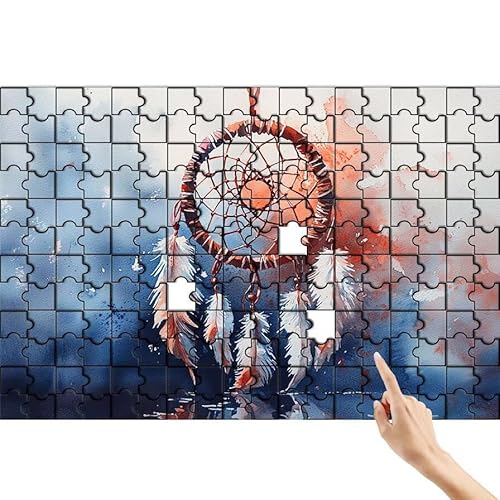 Traumfänger Puzzle 1000 Teile Erwachsene, Feder Klassische Puzzles Bastelset Erwachsene, Buntes und Lustiges Lernspiele, Herausforderung Spielzeug mit Box für Home Wall Decor Geschenke für Männer U-4 Traumfänger Puzzle 1000 Teile Erwachsene, Feder Klassische Puzzles Bastelset Erwachsene, Buntes und Lustiges Lernspiele, Herausforderung Spielzeug mit Box für Home Wall Decor Geschenke für Männer U-4 von Feionnug