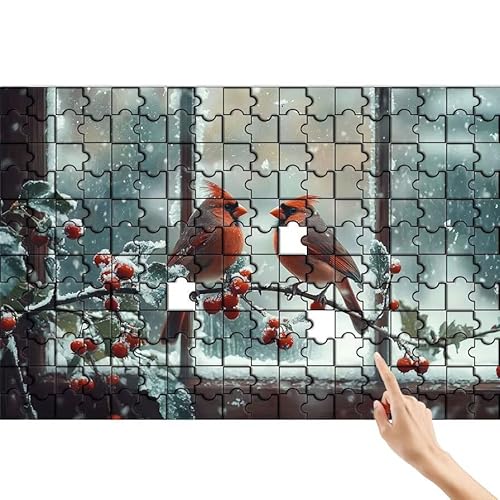 Vogel Puzzle 90 Teile Erwachsene, Fenster Klassische Puzzles Bastelset Erwachsene, Buntes und Lustiges Lernspiele Set, Herausforderung Spielzeug mit Box für Home Wall Decor, Geschenke für Männer L-0 Vogel Puzzle 90 Teile Erwachsene, Fenster Klassische Puzzles Bastelset Erwachsene, Buntes und Lustiges Lernspiele Set, Herausforderung Spielzeug mit Box für Home Wall Decor, Geschenke für Männer L-0 von Feionnug