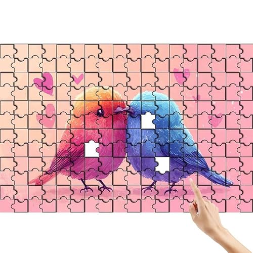 Vogel Puzzle 90 Teile Erwachsene, Liebe Klassische Puzzles Bastelset Erwachsene, Buntes und Lustiges Lernspiele Set, Herausforderung Spielzeug mit Box für Home Wall Decor, Geschenke für Männer R-3 Vogel Puzzle 90 Teile Erwachsene, Liebe Klassische Puzzles Bastelset Erwachsene, Buntes und Lustiges Lernspiele Set, Herausforderung Spielzeug mit Box für Home Wall Decor, Geschenke für Männer R-3 von Feionnug