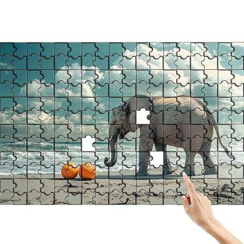 Wolke Puzzle 36 Teile Erwachsene, Elefant Klassische Puzzles Bastelset Erwachsene, Buntes und Lustiges Lernspiele Set, Herausforderung Spielzeug mit Box für Home Wall Decor, Geschenke für Männer A-2 Wolke Puzzle 36 Teile Erwachsene, Elefant Klassische Puzzles Bastelset Erwachsene, Buntes und Lustiges Lernspiele Set, Herausforderung Spielzeug mit Box für Home Wall Decor, Geschenke für Männer A-2 von Feionnug