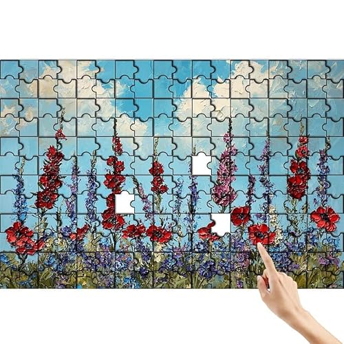 Wolke Puzzle 90 Teile Erwachsene, Blume Klassische Puzzles Bastelset Erwachsene, Buntes und Lustiges Lernspiele Set, Herausforderung Spielzeug mit Box für Home Wall Decor, Geschenke für Männer I-1 Wolke Puzzle 90 Teile Erwachsene, Blume Klassische Puzzles Bastelset Erwachsene, Buntes und Lustiges Lernspiele Set, Herausforderung Spielzeug mit Box für Home Wall Decor, Geschenke für Männer I-1 von Feionnug